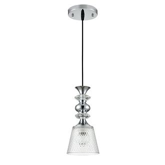 Светильник подвесной 80 см, 1*E27*60W, Lumion Manola 8049/1A, хром