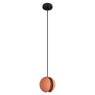 Подвесной светильник 13 см, LOFT IT Yo-yo 10481 Red, черный-красный бетон