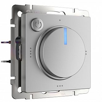 W1151106 Терморегулятор электромеханический для теплого пола, серебряный Werkel, 4690389156021