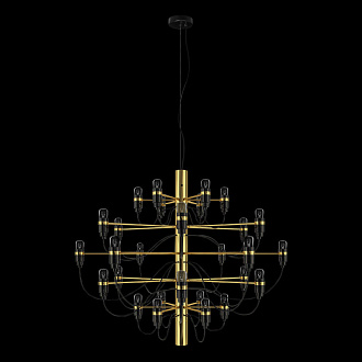 Светильник 80 см, Loft It 10196/800 Gold, черный-золото