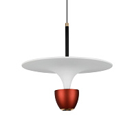 Подвесной светильник 29*8*130 см, LED 10W, 4200K, Черный LED4U L8755-1 BR