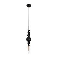 Подвес 112*10*103-103 см, 1*E14*40W, Lumion Nana 8106/1, черный