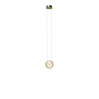 Подвесной светильник 15,6*12*319 см, LED, 3000К, Maytoni Pharao MOD361PL-L7BS3K1 латунный