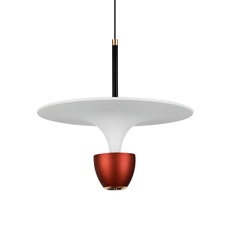 Подвесной светильник 29*8*130 см, LED 10W, 4200K, Черный LED4U L8755-1 BR