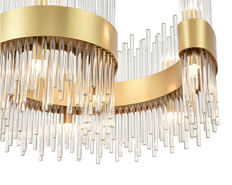 Подвесной светильник  50*100 см, 12*G9 золото Vele Luce Kronos VL3244P12