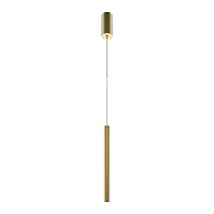 Подвесной светильник 3*3*352 см, LED, 6W, 4000К, Maytoni Pro Base MOD159PL-L6GK золотой