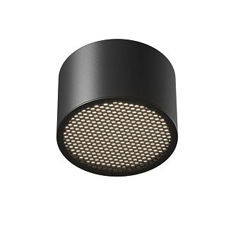 Потолочный светильник 8.2 см, Maytoni Technical Glare C122CL-GX53-B, черный