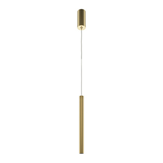 Подвесной светильник 3*3*352 см, LED, 6W, 4000К, Maytoni Pro Base MOD159PL-L6GK золотой