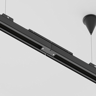 Коннектор для шинопровода Maytoni 3 phase track system TRA005CI-31B, черный