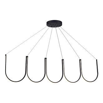 Светильник подвесной 155 см, 68W 3000K ST LUCE HEIT SL6202.413.01 Черный