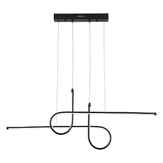 Линейно-подвесной светильник Lussole LSP-7083, 100*45 см, черный