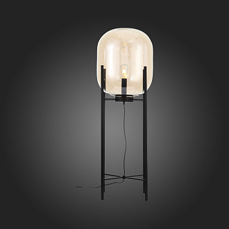 Торшер 1*E27*40W, St Luce Burasca SL1050.525.01, черный