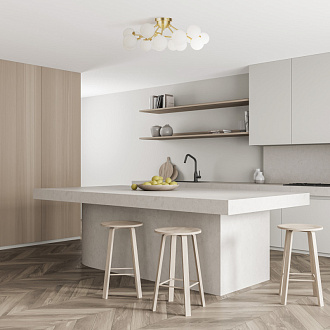 Светильник 75 см, Maytoni MOD545CL-20BS, золото