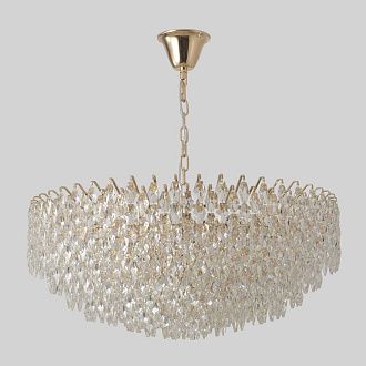 Подвесная люстра 80 см, Crystal Lux HEDONIST SP24, золото