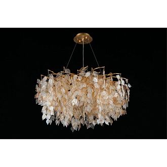 Подвесная люстра 80*80-190 см, 13*G9, 5W, Aployt Rochell APL.850.03.13, золотой