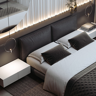 Светильник 35 см, 6W, 4000K, Eurosvet 50257/1 LED, никель