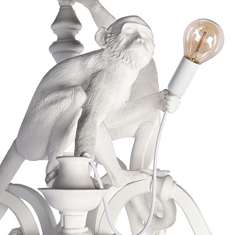 Подвесной светильник 80*100 см, 5*E27 LOFT IT Monkey 10314 White белый