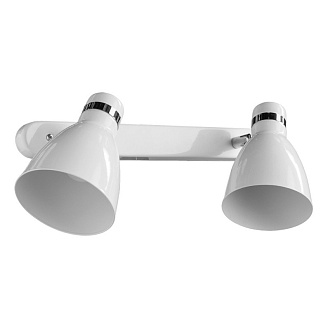 Спот ArteLamp A5049AP-2WH, белый/хром