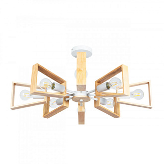 Люстра на штанге 75 см Arte Lamp BRUSSELS  A8030PL-8WH белый