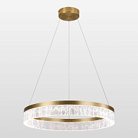 Люстра подвесная 60*45 см, 1*LED*20W 4000K Lussole Duval LSP-7155 Бронзовый