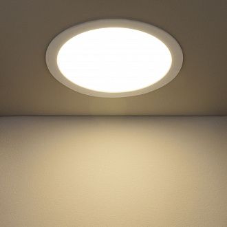 Встраиваемый LED светильник DLR003 24W 4200K Elektrostandard, вр 26 см