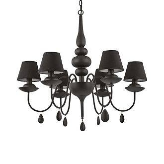 Люстра подвесная ideal lux Blanche SP6 макс.6x40Вт E14 111872.  см