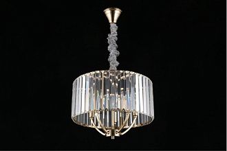 Подвесная люстра 42*41-139,5 см, 5*E14, 40W, Aployt Nela APL.746.13.05, золотой