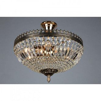 Люстра 37*35 см, 4*E27, 40W, Omnilux Omnilux 766 OML-76607-04, золотой