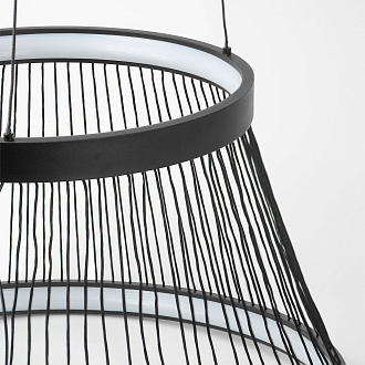 Люстра подвесная 61*50/150 см, 1*LED*54W Lussole Macon LSP-7309 черный