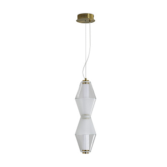 Светильник 17 см, 15W, 3000k, Freya Plum FR6137PL-L6BT1, латунь