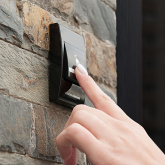 Звонок беспроводной 36M IP40 DBQ22M WL черный Elektrostandard