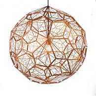 Люстра Etch Web Gold 67*67*67 см, 1*E27*60W, ImperiumLoft 40.019, Золотистый