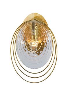 Бра L120 x W200 x H280, мм, 1*40W, PT BRS (Латунь) NewRgy W6103P/1A PT BRS