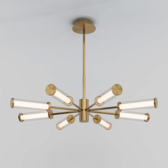 Светильник 116*116*90 см, *LED, 38W, 3000 Eurosvet Stark 50386 LED, латунь