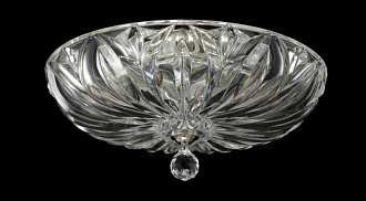 Светильник потолочный 40 см, Crystal Lux DENIS D400 CHROME Хром