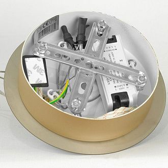 Люстра подвесная *70*45-150 см, 8*led*10W, 4000K, Lussole Knox LSP-7415, блестящее золото