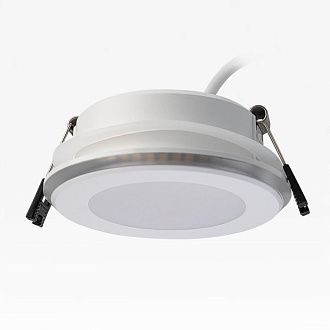 Встраиваемый светильник 8,5*10,9*-4,2 см, *LED*9W, 3000-4000-5500K, Citilux Tron CLD009012V, Белый