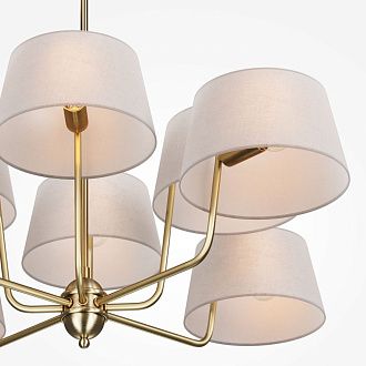 Люстра на штанге 95 см, Maytoni Modesto MOD360PL-08BS, латунь