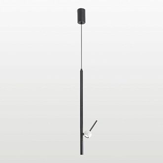 Подвесной светильник 14 см, 10W, 4000K, Lussole LSP-7532, черный