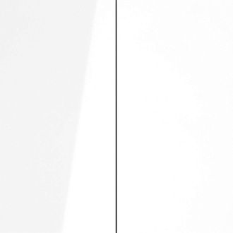 Проходной переключатель встраиваемый Voltum S70 двухклавишный 10А, белый  пластик  VLS020301