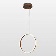 Подвесной светильник 40*6*60/180 см, 1*led*40W 4000K Lussole Grant LSP-7192 коричневый