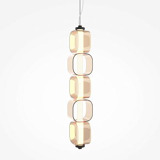 Подвесной светильник 12*12*382 см, LED*13W, 3000K, Maytoni Ritmo MOD381PL-L30B3K, черный
