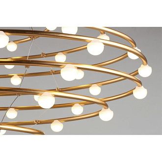 Подвесная люстра 100*40*70-360 см 60W, 3000K, Aployt Banzhamin APL.851.03.60, бронзовый