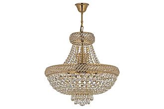 Люстра подвесная *45*55 см, 5*E27*60W, Arti Lampadari Palermo Palermo E 1.5.45.600 G, Золото