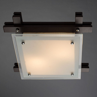 Потолочный светильник ArteLamp A6462PL-2CK, 30х30 см, коричневый
