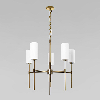 Подвесной светильник 60,5*72/222 см, 5*E14 LOFT IT Comfy 10307 Brass латунь