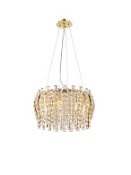 Люстра Ø500 x H270(1200), мм, 8*40W (320W), H GOLD (Золото) NewRgy NW028-ф500*H270 H GOLD