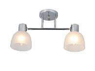 Люстра L450*W130*H240, мм, 2*40W, CHROME(ХРОМ) Rilon 07428/2 CHROME