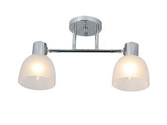 Люстра L450*W130*H240, мм, 2*40W, CHROME(ХРОМ) Rilon 07428/2 CHROME