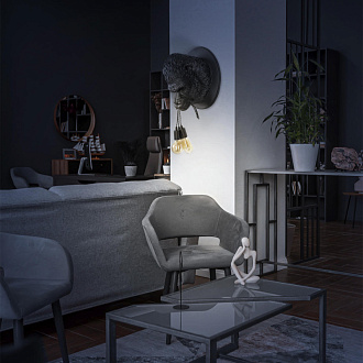 Светильник *41 см, 3*E27*W, Loft It 10178 White Gorilla, Белый
